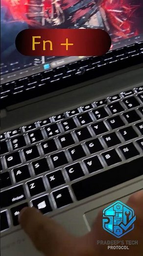 HP Keyboard Backlight ON/OFF: The Easiest Guide! #keyboard #hp