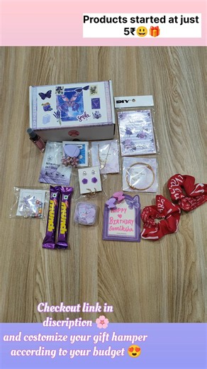 Create Your Own Custom Gift Hamper 🎁 | Pick Your Favorite Products 💖
