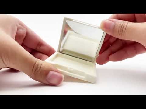 Compact Cosmetic Case with Mirror | Blush & Powder Packaging | GRACE GRS0389