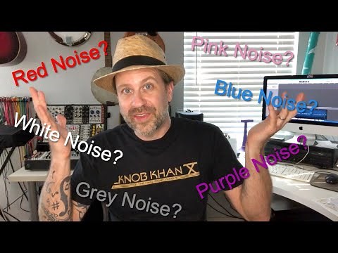 What Do the Different Colors of Noise Mean? (analog noise spectrum comparison)