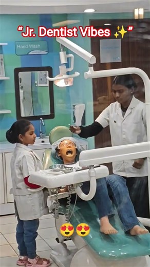 “My Little Dentist in Action 🦷✨ | Cutest dental day ever!” #ytshorts #trending #viralshorts #shorts