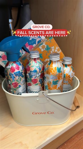 193K views · 281 reactions | Cozy up to a cleaner home this fall!  Enjoy warm, nature-inspired scents from Mrs. Meyer's and Grove Co. before they're gone! | Grove Collaborative | Facebook