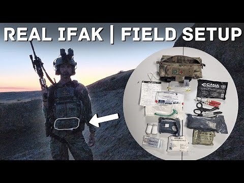 What's in my Active duty IFAK (Individual First Aid Kit)