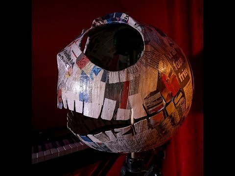DIY Jack Skellington Mask (Part1)