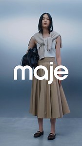 The new Maje collection places the Parisian woman at the heart of her inspiration. Style, materials, cuts: each piece reveals a part of its elegance. | Maje