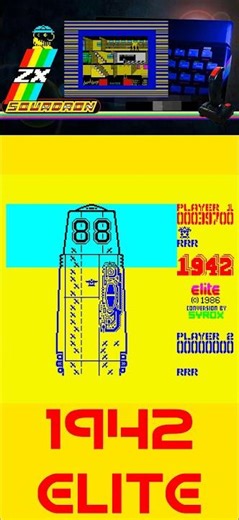 ZX SPECTRUM 1942 5 #retrogaming #retro #arcade #spectrum #SHORTS #viralshorts