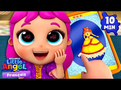 Belle comme une princesse | Little Angel | Chanson + Comptines du Monde / Vidéos Éducatives