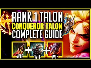 The ULTIMATE Season 10 Conqueror TALON Guide - BEST Tips to WIN - Combos & Tricks l Challenger Guide