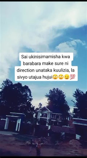 Navigating Directions on the Road