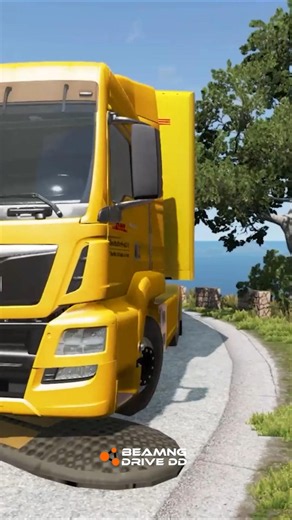 Trucks vs Upside Down Speed Bumps | BeamNG.DRIVE #beamng #beamngdrive