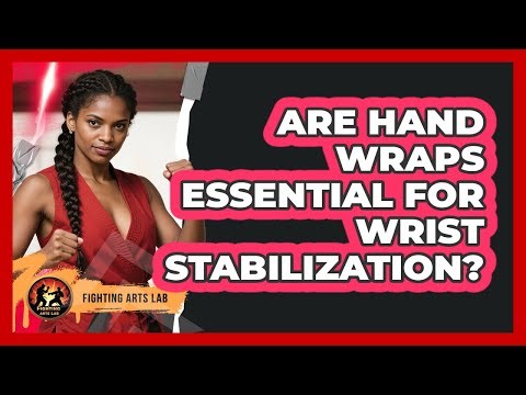 Are hand wraps essential for wrist stabilization?