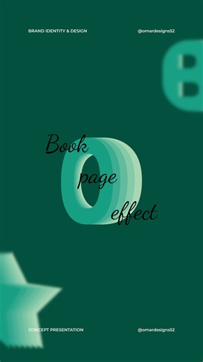 Book page layer effect — a trending trick. Simple setup. Clean depth. Perfect for branding visuals. Like & follow for more. #adobe #graphic #branding #logo #fyp