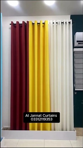 Experience the art of simplicity with Al Jannat’s new modern-style curtains.