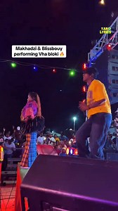 Makhadzi and blissbouy performing vha bloki together on stage 🔥🔥🤸✅✅ | xigaza dance videos