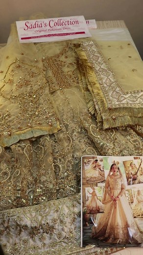 pakistani bridal wedding haldi collection | Sadia's Collection-Original Pakistani dress