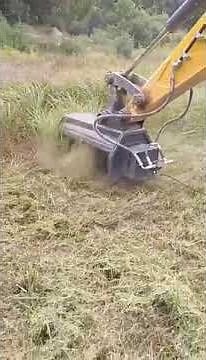RAY brush mower for excavator