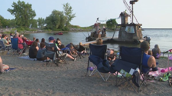 A one-of-a-kind floating circus is docking in Buffalo