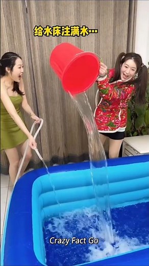 Amazing bed prank 😂 #shortsfeed #youtubeshorts