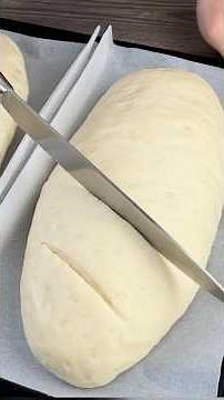 Brot in 5 Minuten Gebackenes Brot #shots