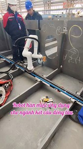 5.8K views · 224 reactions | Robot hàn mini cho ngành cơ khí kết cấu đóng tàu. #robothan #robotmini #robotmig #robottig | Dũng Datyso | Facebook