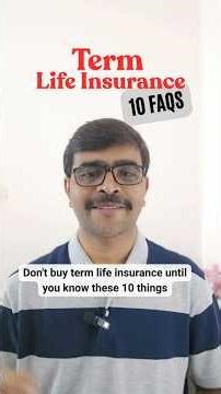 10 Most Asked Term Insurance Questions!