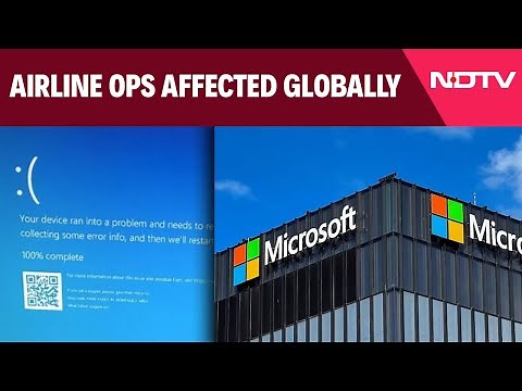 Microsoft Outage Today LIVE | Global Microsoft Outage Affects Multiple Systems