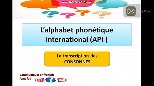 6.6K views · 374 reactions | l'alphabet phonétique international: la transcription des consonnes (1)#alphabet #phonétique #transcription #consonnes | Communiquer en Français avec fati | Facebook