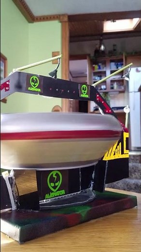 Alienator - A model of Gravitron carnival ride