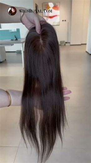 Pretty Layer Silk Top Hair topper For Ladies Topper-192 #hairtopper #hairlosssolution #piece