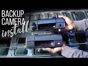 2007-2013 Toyota Tundra Backup/Reverse Camera Install