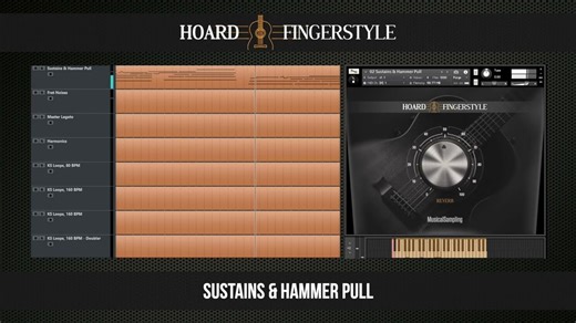 Musical Sampling Hoard Fingerstyle 指弹木吉他温暖风格音源演示视频