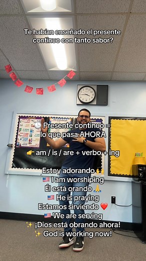 La mejor manera de aprender el presente continuo! #teacher #profe #clasedeingles #inglesfacil #englishlesson | Teacher Brayner | Facebook
