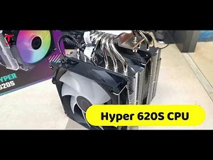 Cooler Master Hyper 620s dual tower cpu Cooler 6 nickel plated heat pipes Unboxing | Tech Land