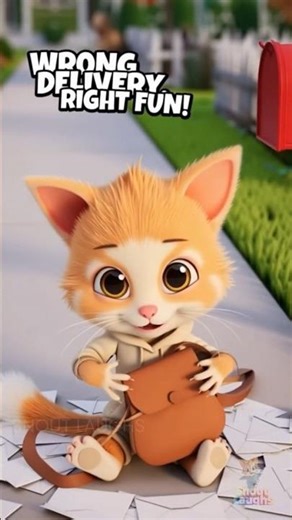 Cat Becomes Mailman – Delivers Wrong Letters | Funny 3D English Cat Cartoon Videos 😹 | #snoutlaughs