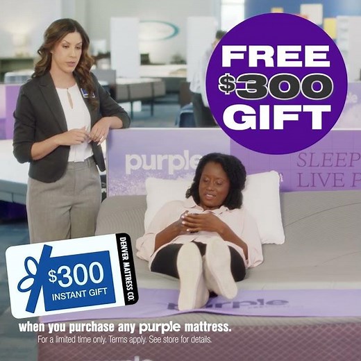 Stop Guessing—Test Your Purple® Mattress First at Denver Mattress!