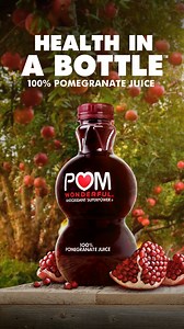 10M views · 205 reactions | One ingredient is all you need to call POM “Health in a Bottle.” | POM Wonderful | Facebook