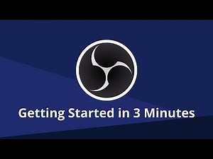 OBS Studio: Start streaming in under 3 minutes!