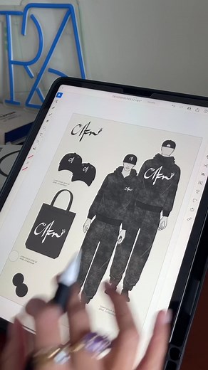 Adobe Illustrator Tutorial: Using Designer Bundle Templates for Fashion Design on iPad Pro