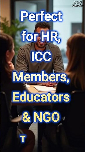 Become a Certified POSH Trainer | Prevention of Sexual Harassment | CDG Training