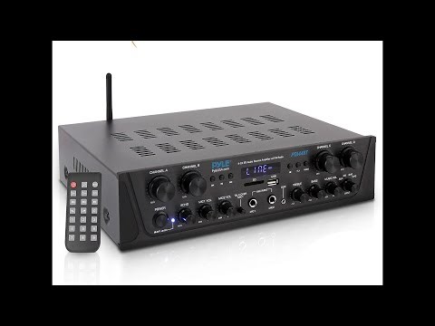 Pyle 500W Bluetooth Karaoke Amplifier Review and Features