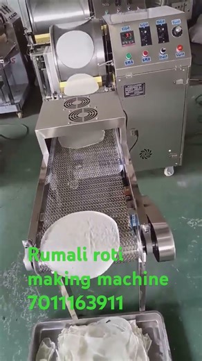 "Fully Automatic Rumali Roti, Chapati, Naan, Tandoori Roti Making Machine | Commercial Kitchen 2025"