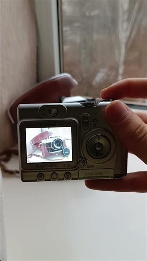 ⚡Early killer vibes - Canon PowerShot A520 digital camera #Y2K #Nostalgia #2000s #Digicam #Shorts