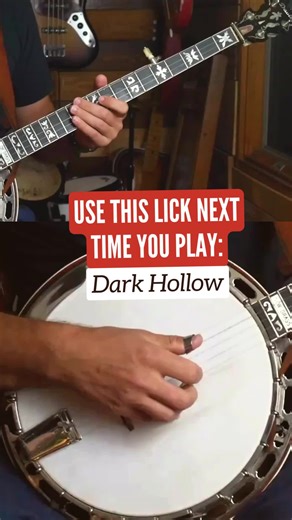 Get the tab for this lesson and more at banjolicks.com 🙋What to know about this lick - 🪕Tuning: gDGBD 🎼Key of C 🌡Advanced level 🎵Songs featured in the full lesson - Dark Hollow Home Sweet Home 👂Remember - its always best to learn by ear! 🪕Follow us for a free new banjo lesson MWF! #banjolessons #banjolick #banjo #bluegrass #bluegrassbanjo #learnbanjo #banjosolo #banjomusic