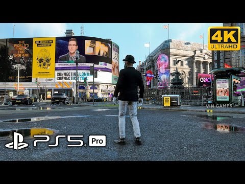 Watch Dogs: Legion - Free Roam Open World Gameplay (PS5 Pro) 4K 60FPS