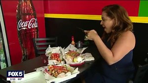 Lebanese-Mexican fusion gets a dose of Hot Cheetos at Fatima's Grill in Brooklyn