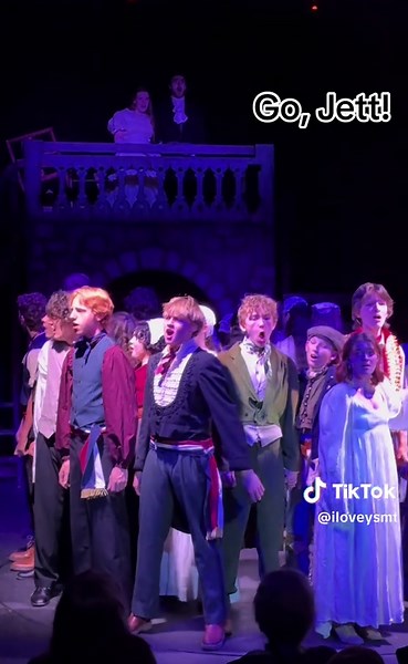 Exciting Broadway Performance by Jett on Turntable Stage