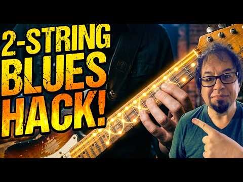 The 2-String Blues Soloing Hack PROS Use to Unlock the Entire Fretboard!