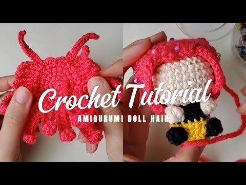Master the Art of Adding Amigurumi Hair to Your Chibi Huntrix Dolls! (Tutorial)