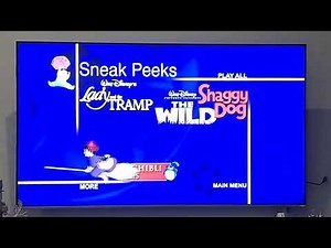 Disney Sneak Peeks Menu from Tarzan: Special Edition 2005 DVD