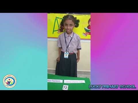 Factor Tree Activity | LUCKY PRIMARY SCHOOL